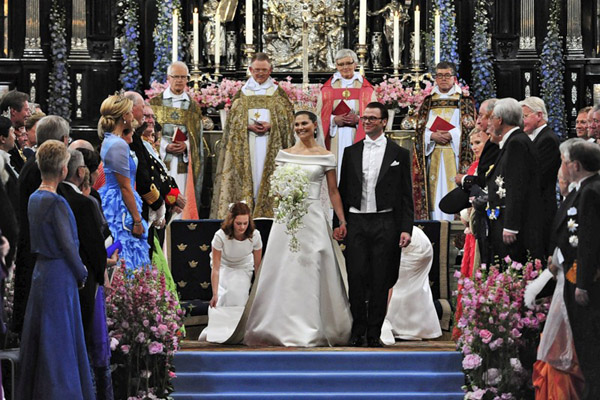 Свадьба принцессы Виктории (фотосессия)