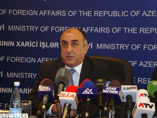 Azerbaijani FM: Baku may refuse from military rhetoric only after deoccupation of Azerbaijani lands (PHOTO)