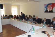 Conference on 135-th anniversary of Azerbaijani national press held in Azerbaijani region (photo)