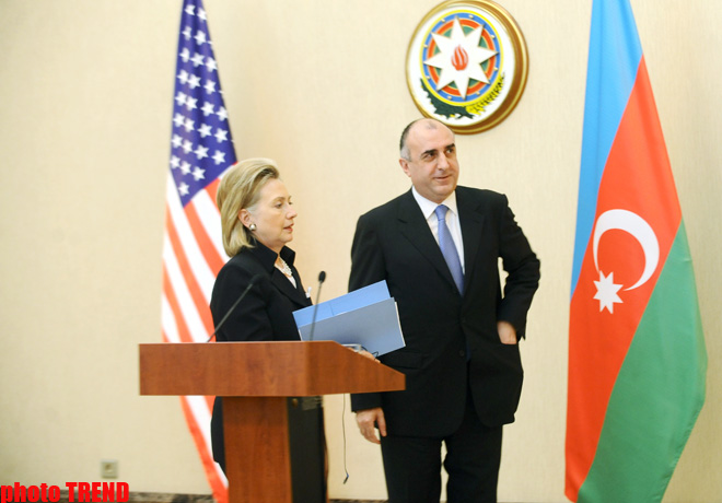 Azerbaijan, U.S. committed to continuing work to resolve Nagorno-Karabakh conflict - Hillary Clinton