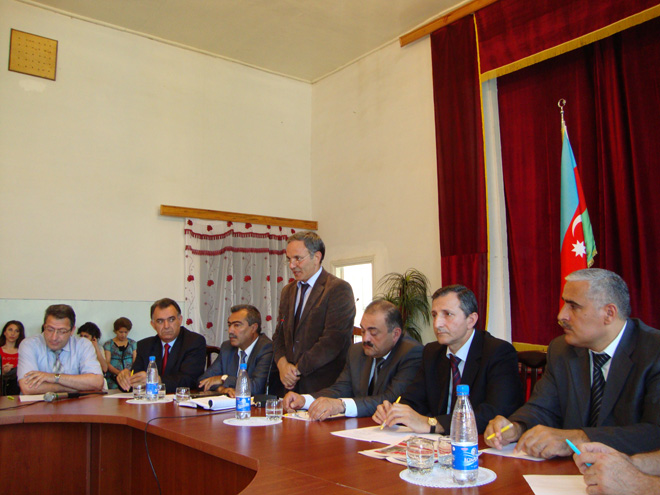 В Шеки  состоялась конференция, посвященная 135-летию национальной прессы Азербайджана (ФОТО)
