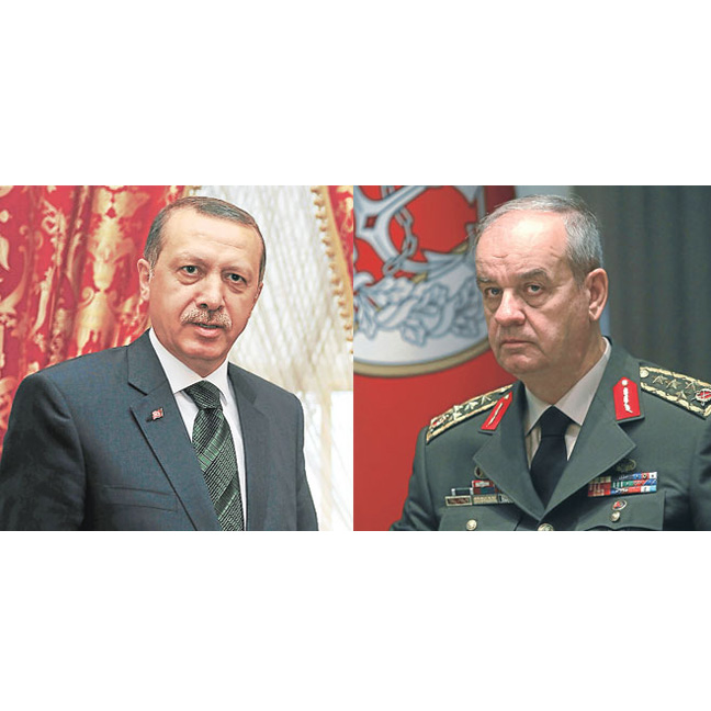 Turkey's Prime Minister met with the Chief of the General Staff
