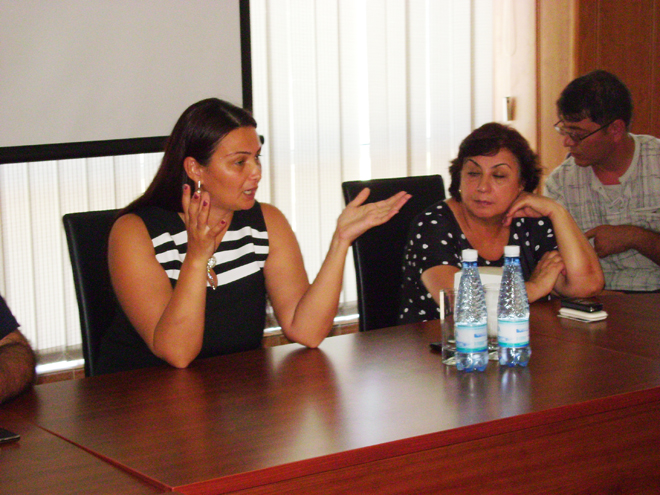 Азербайджанский депутат встретилась с представителями азербайджанской молодежи Грузии (ФОТО)