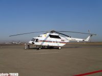 Azərbaycan Fövqəladə Hallar Nazirliyinin iki helikopteri yanğınların söndürülməsində iştirak etmək üçün Rusiyaya uçub (FOTO)
