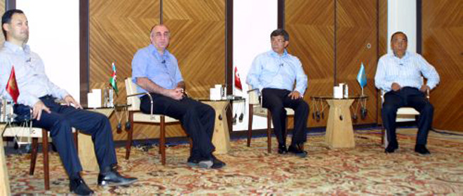 Azerbaijan, Turkey, Kazakhstan and Kyrgyzstan FMs gather in Bodrum (UPDATE)