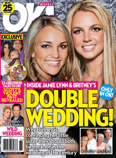 Бритни Спирс и ее младшая сестра задумали выйти замуж в один день