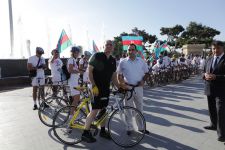 Azerbaijani cycle marathon begins (PHOTO)