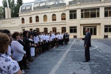 Azerbaijani President inaugurates educational complex in Baku (UPDATED) (PHOTO)