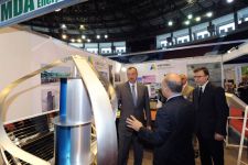 Azerbaijani President attends international environmental exhibition under motto 'Azerbaijan for the green world' (PHOTOS)
