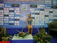 Азербайджанские гимнастки выступили на чемпионате мира по художественной гимнастике в Москве (ФОТО)