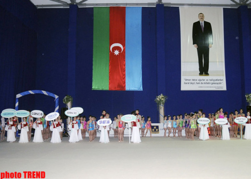 В Баку проходит открытое первенство по художественной гимнастике (ФОТОСЕССИЯ)