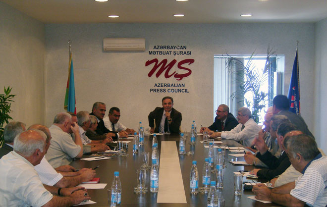 Azerbaijani Press Council to establish Elderly Journalists' Majlis (PHOTO)