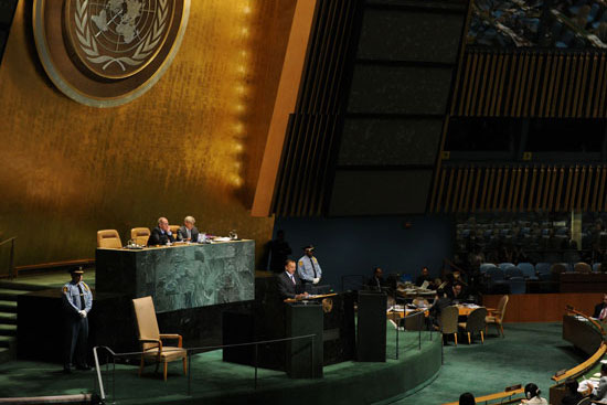 Azerbaijan President addresses UN General assembly`s 65th session