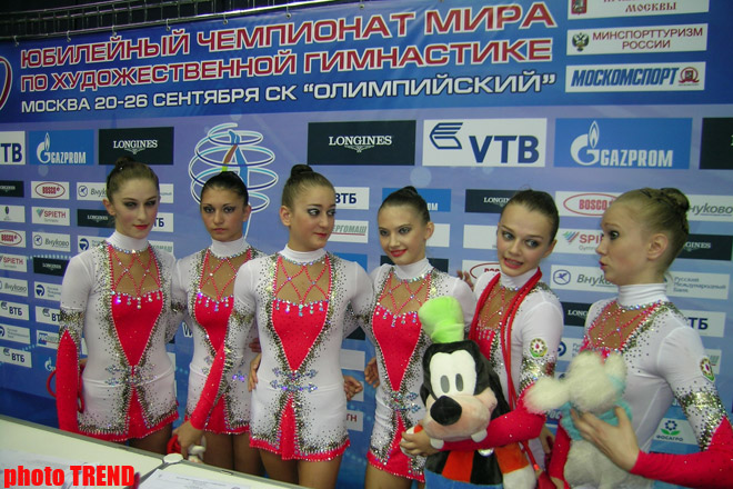 Azerbaijani rhythmic gymnastics team seventh in all-round