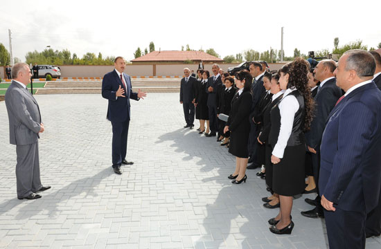 Azərbaycan Prezidenti İlham Əliyev Naxçıvan Muxtar Respublikasına səfər edib (fotosessiya)