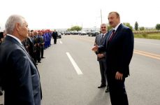 Azərbaycan Prezidenti İlham Əliyev Naxçıvan Muxtar Respublikasına səfər edib (fotosessiya)
