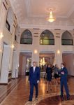 Azerbaijani President inaugurates building of Azerbaijan State Academic National Drama Theatre after major reconstruction (PHOTO)