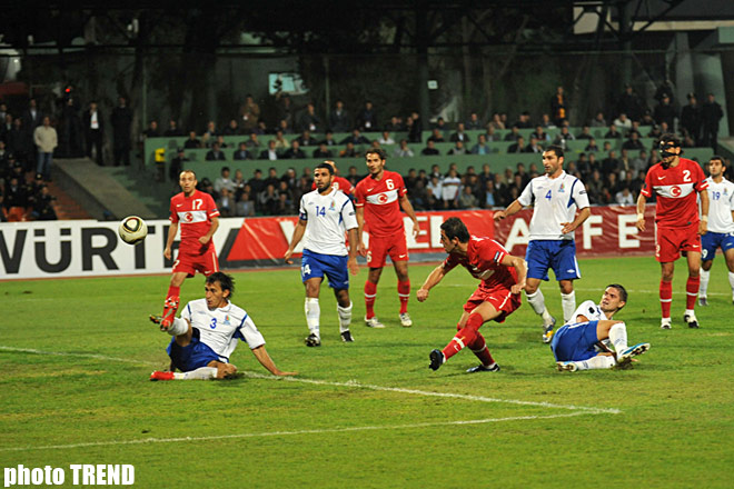 Azerbaijan gains victory in match with Turkey (UPDATE-2)(PHOTO)