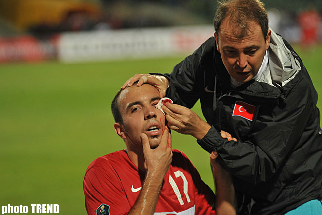 Azerbaijan gains victory in match with Turkey (UPDATE-2)(PHOTO)