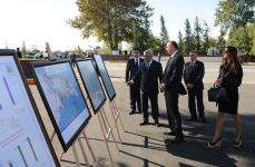 President Ilham Aliyev attends gas main inauguration in Guneshli residential area of Mingachevir city (PHOTO)