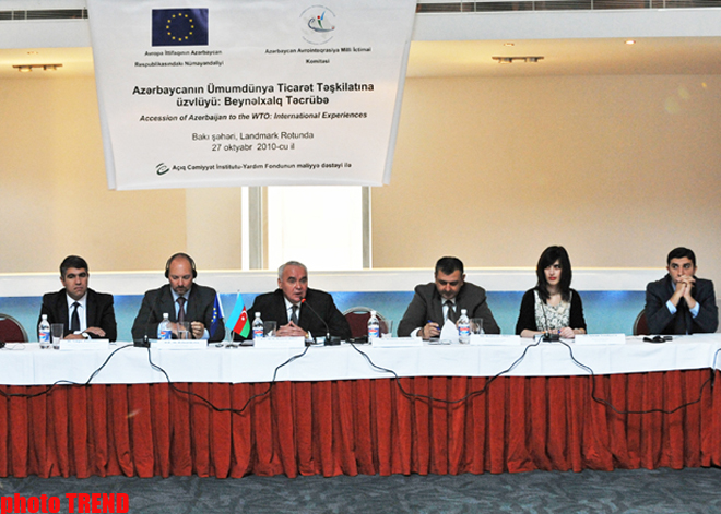 Deputy Minister: Azerbaijan to improve legislation for WTO accession (PHOTO)