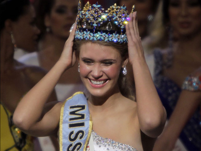 Представительница США выиграла конкурс "Мисс Мира 2010" (фотосессия)