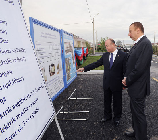 President Ilham Aliyev opens new settlement for people from flood-hit areas (PHOTO)