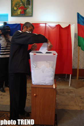 About 66.7 percent of Azerbaijani prisoners in Ganja vote in elections