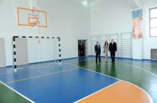 President Ilham Aliyev inaugurates school complex in Baku