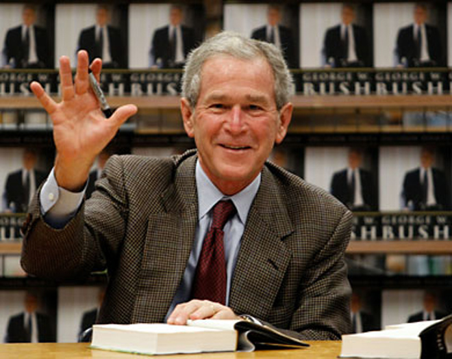 Bush congratulates Obama on bin Laden's death