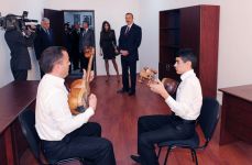 President opens Mugham Center in Horadiz (PHOTO)