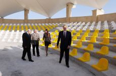 President opens Mugham Center in Horadiz (PHOTO)