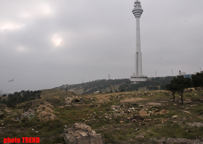 Many unexploded ordinances revealed near TV tower in Baku (UPDATE-5) (PHOTO)