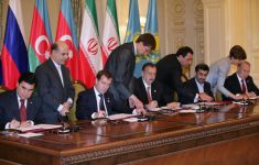 Подписано соглашение о сотрудничестве в сфере безопасности на Каспии (ДОПОЛНЕНО)(ФОТО) - Gallery Thumbnail