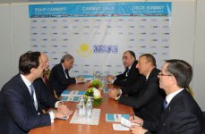 Azərbaycan Prezidenti Astanada dövlət başçıları ilə ikitərəfli görüşlər keçirib (ƏLAVƏ OLUNUB-5) (FOTO)