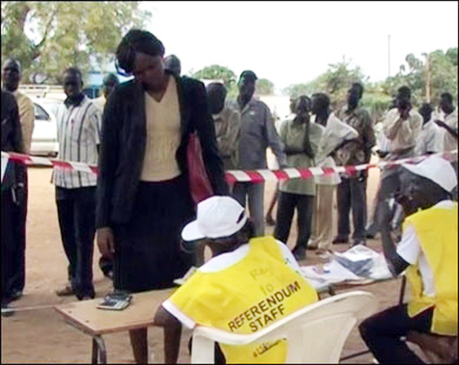 Voting begins in historic Southern Sudan independence poll