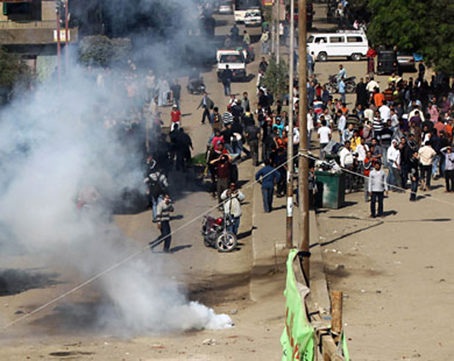 Clashes erupt after Christian man shot dead on train in Upper Egypt