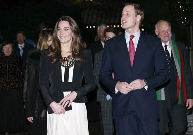 Первый выход в свет после помолвки принца Уильяма и Кейт Миддлтон (фотосессия)