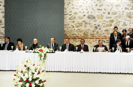 Prezident İlham Əliyev Türkiyə Baş nazirinin təşkil etdiyi qəbulda iştirak edib (FOTO)