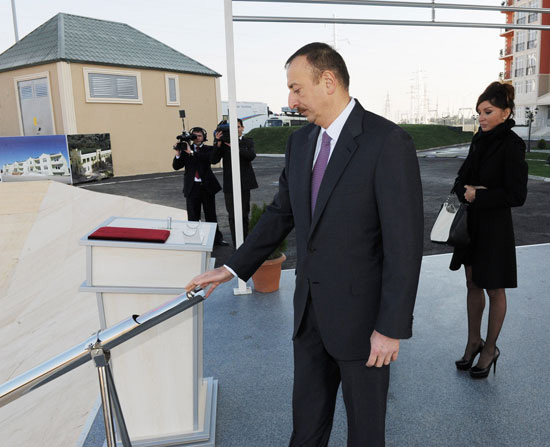 President Ilham Aliyev inaugurates building for Karabakh war disabled and shahid families (UPDATE) (PHOTO)