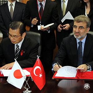 Turkey and Japan sign Memorandum of Understanding on construction of nuclear power plant