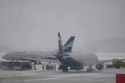 В аэропорту Шереметьево столкнулись два самолета