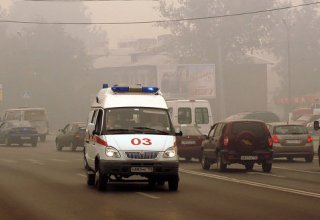 Девять человек пострадали при пожаре на химическом заводе в России