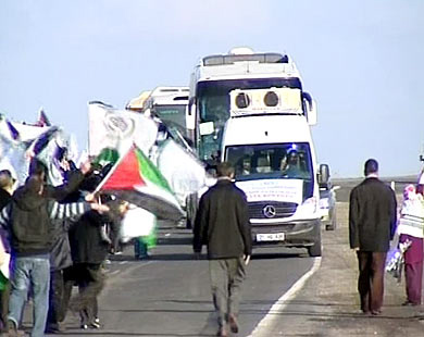 Iranian activists back home from Gaza