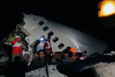 Bad weather, pilot's lack of vision causes of Iran plane crash