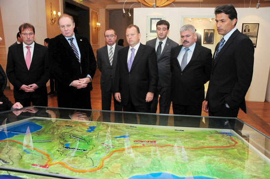 Президенты и руководящие работники Международной и Европейской федераций дзюдо побывали в Фонде Гейдара Алиева