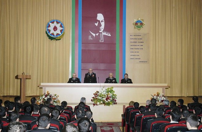 Azerbaijani National Security Ministry's Academy hosts commemoration of 20 January tragedy (PHOTO)