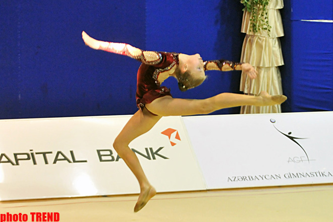Азербайджанская гимнастка-юниорка завоевала бронзовую медаль на турнире в Москве