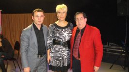 Ведущие "Azeri Star 2011" тоже запели  (фотосессия)