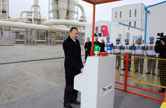 Ilham Aliyev attended the opening of AZMDF plant, built in the area of the Absheron region (PHOTO)